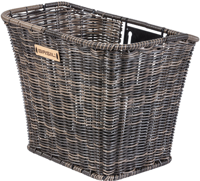 Fietsmand Basil Bremen Rattan Look FM 26 x 35 x 37 cm - nature brown