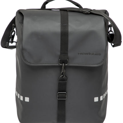 Fietstas New Looxs Odense Single 17,5 liter 32 x 16 x 38 cm - zwart - afbeelding 6