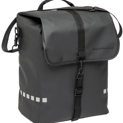 Fietstas New Looxs Odense Single 17,5 liter 32 x 16 x 38 cm - zwart - afbeelding 5