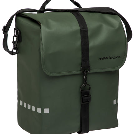 Fietstas New Looxs Odense 17,5 liter 32 x 16 x 38 cm - groen - afbeelding 3