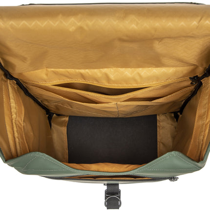 Fietstas New Looxs Odense 17,5 liter 32 x 16 x 38 cm - groen - afbeelding 4