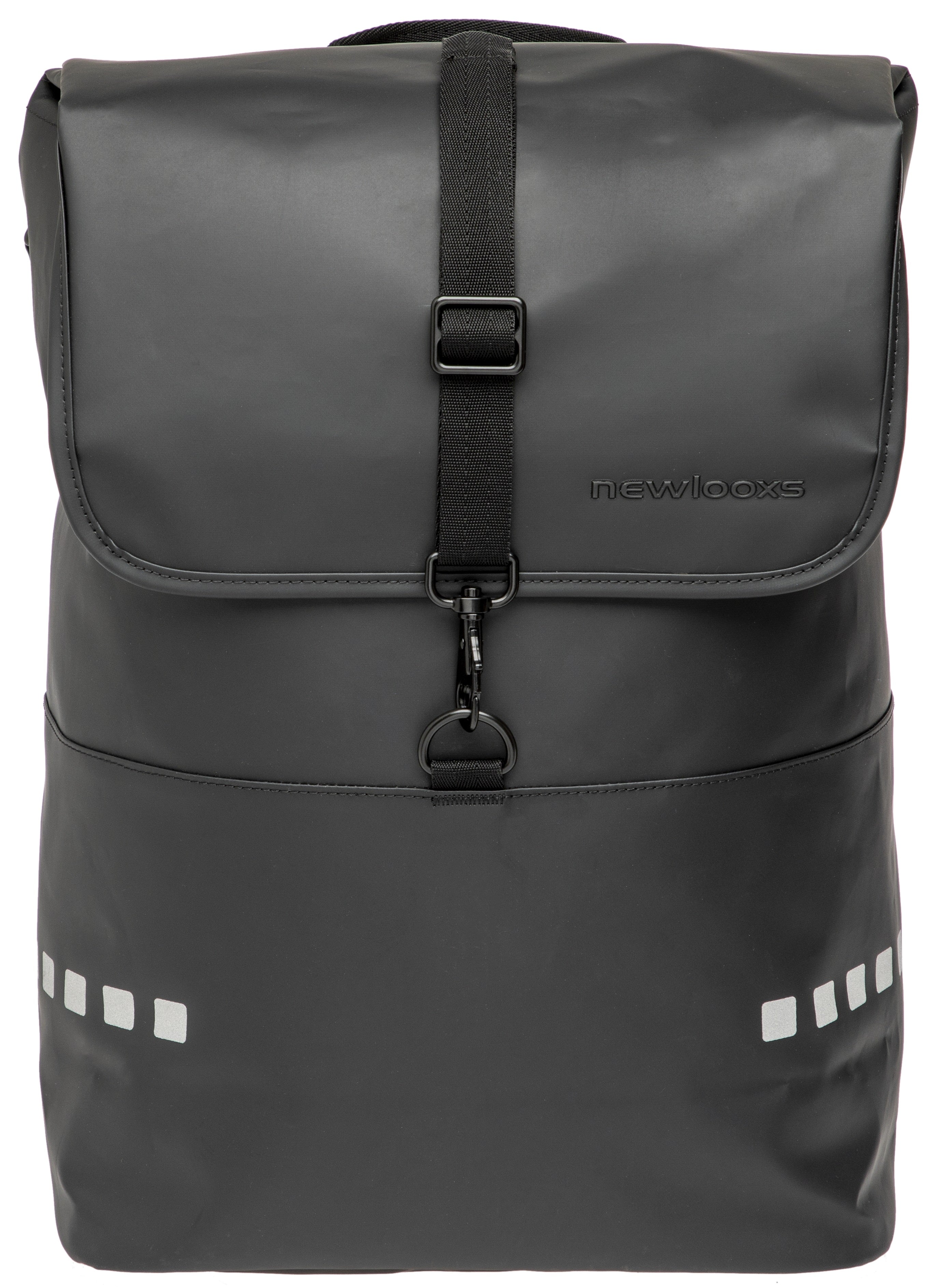 Rugtas New Looxs Odense Backpack 18 liter 30 x 17 x 43 cm - zwart
