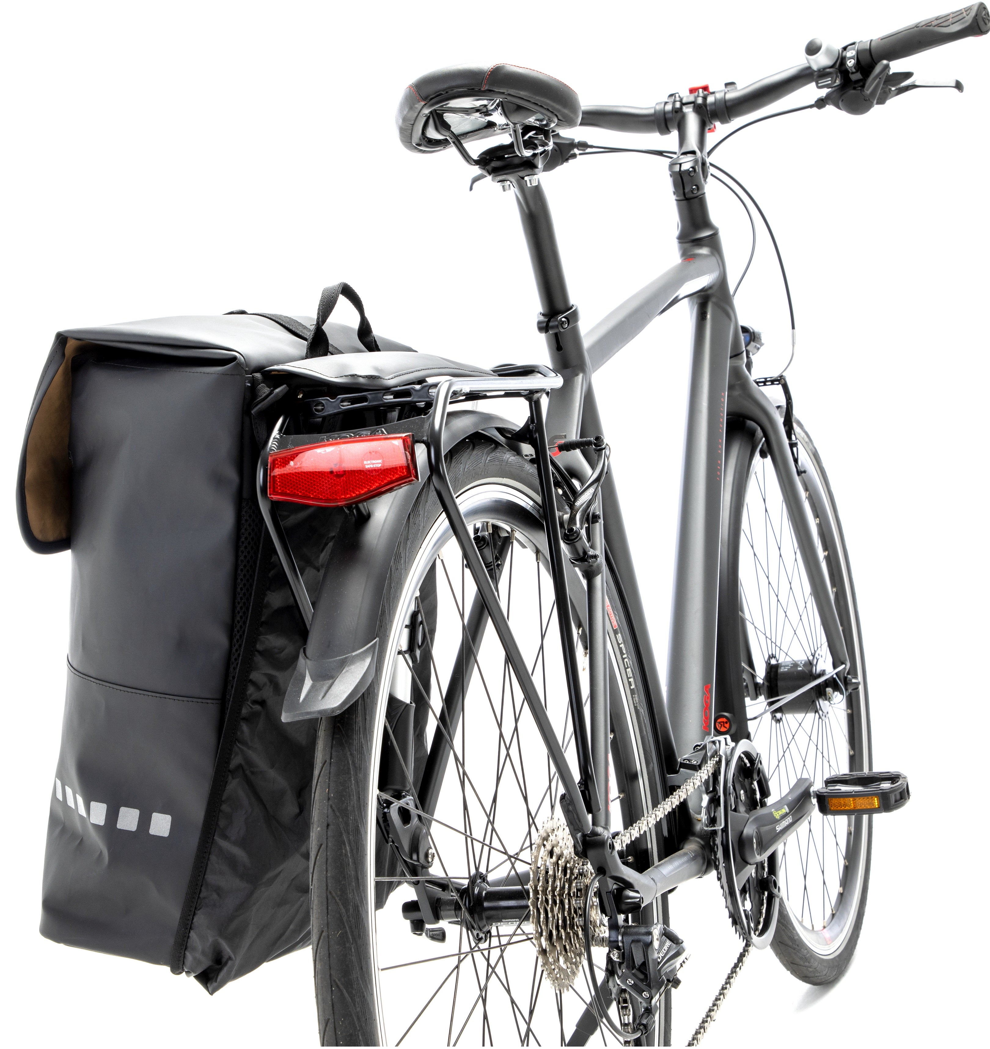 Rugtas New Looxs Odense Backpack 18 liter 30 x 17 x 43 cm - zwart