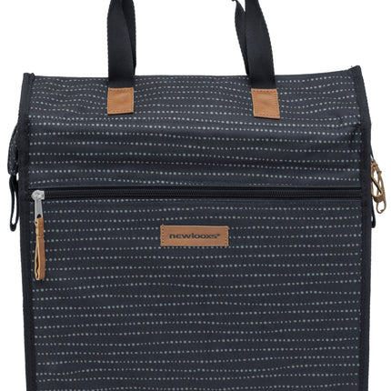 Fietstas New Looxs Lilly 18 liter 35 x 32 x 16 cm - nomi black