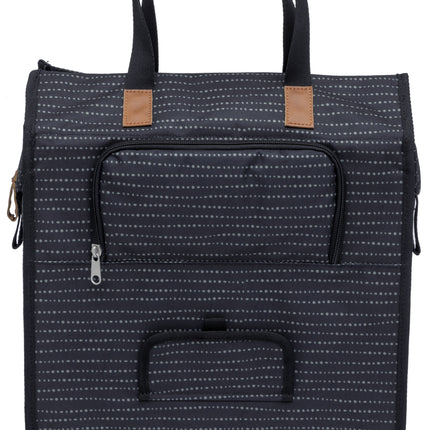Fietstas New Looxs Lilly 18 liter 35 x 32 x 16 cm - nomi black