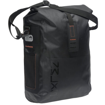 Fietstas New Looxs Varo Single 20 liter 28 x 43 x 17 cm - zwart