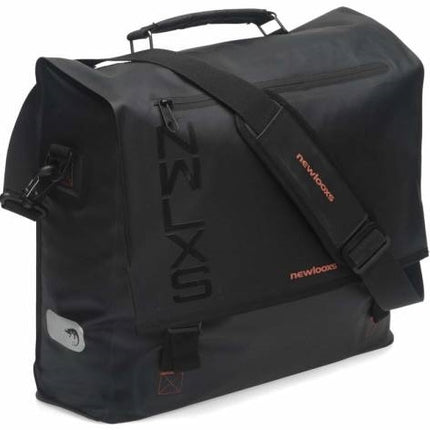 Fietstas New Looxs Varo Messenger 15 liter 39 x 30 x 13 cm - zwart