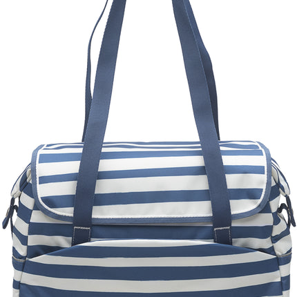 Fietsschoudertas New Looxs Tosca 16 liter 38 x 28 x 15,5 cm - blue stripe