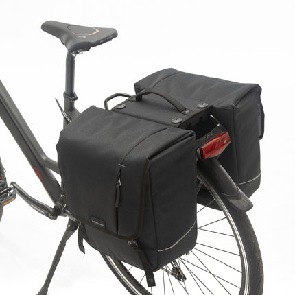 New Looxs Nova Double Racktime Double Pannier 32 litres 35 x 35 x 15 cm (2x) - black