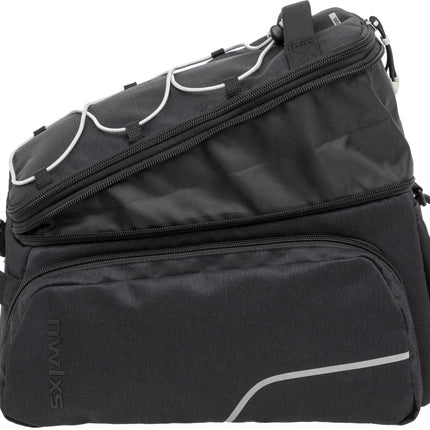 Bagagedragertas New Looxs Sports Trunkbag Racktime 31 liter 34 x 20 x 24 cm - zwart