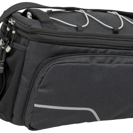 Bagagedragertas New Looxs Sports Trunkbag MIK 31 liter 34,5 x 20 x 24 cm - zwart