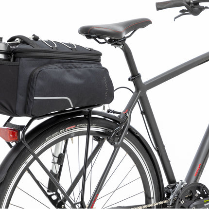 Bagagedragertas New Looxs Sports Trunkbag MIK 31 liter 34,5 x 20 x 24 cm - zwart