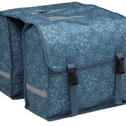 Dubbele fietstas Cameo Double Bag 30 liter 37 x 12.5 x 33 cm (2x) - tara blue