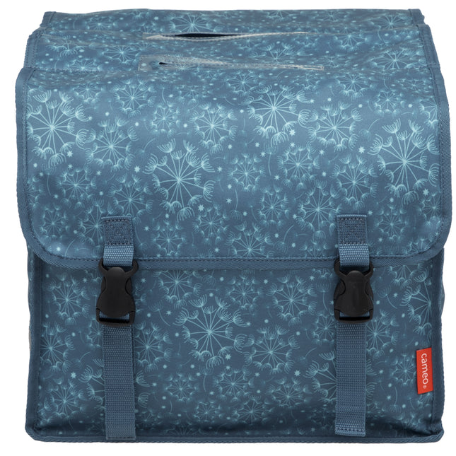 Dubbele fietstas Cameo Double Bag 30 liter 37 x 12.5 x 33 cm (2x) - tara blue