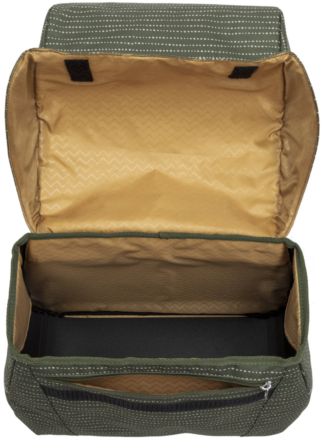 Dubbele fietstas New Looxs Joli Nomi 37 liter 38 x 30 x 18 cm (2x) - green