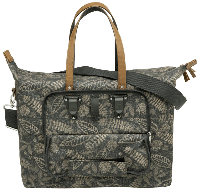 Enkele fietstas New Looxs Tendo 21 liter 34 x 18 x 44 cm - forest anthracite