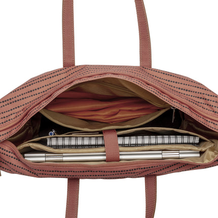 Fietstas New Looxs Tendo Nomi 21 liter 38 x 28 x 15,5 cm - rood