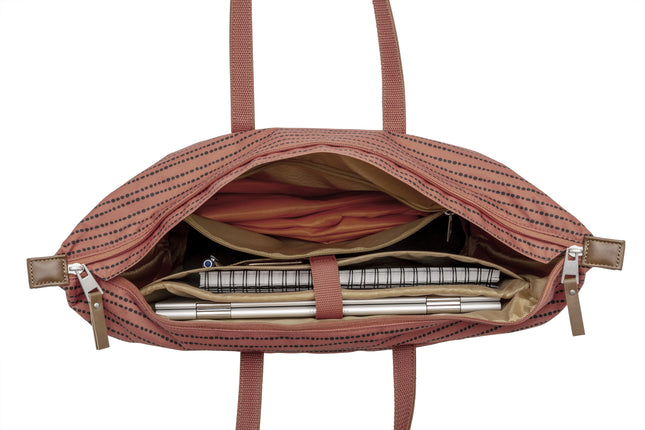 Fietstas New Looxs Tendo Nomi 21 liter 38 x 28 x 15,5 cm - rood