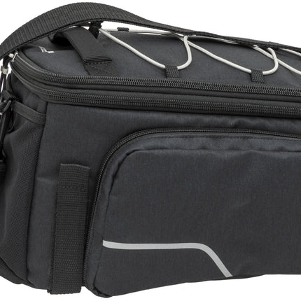 Bagagedragertas New Looxs Sports Trunk Bag Straps 29 liter 34 x 20 x 27 cm - zwart