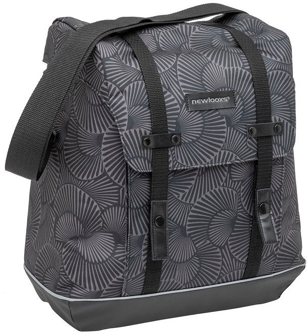 Fietstas New Looxs Alba Single 17 liter 32 x 35 x 16 cm - selo black