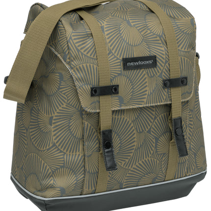 Fietstas New Looxs Alba Single 17 liter 32 x 35 x 16 cm - selo bronze