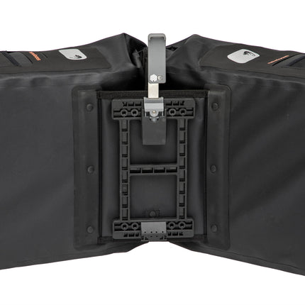 New Looxs Varo Double MIK 40-liter double pannier bag, 28 x 43 x 17 cm (x2) - black