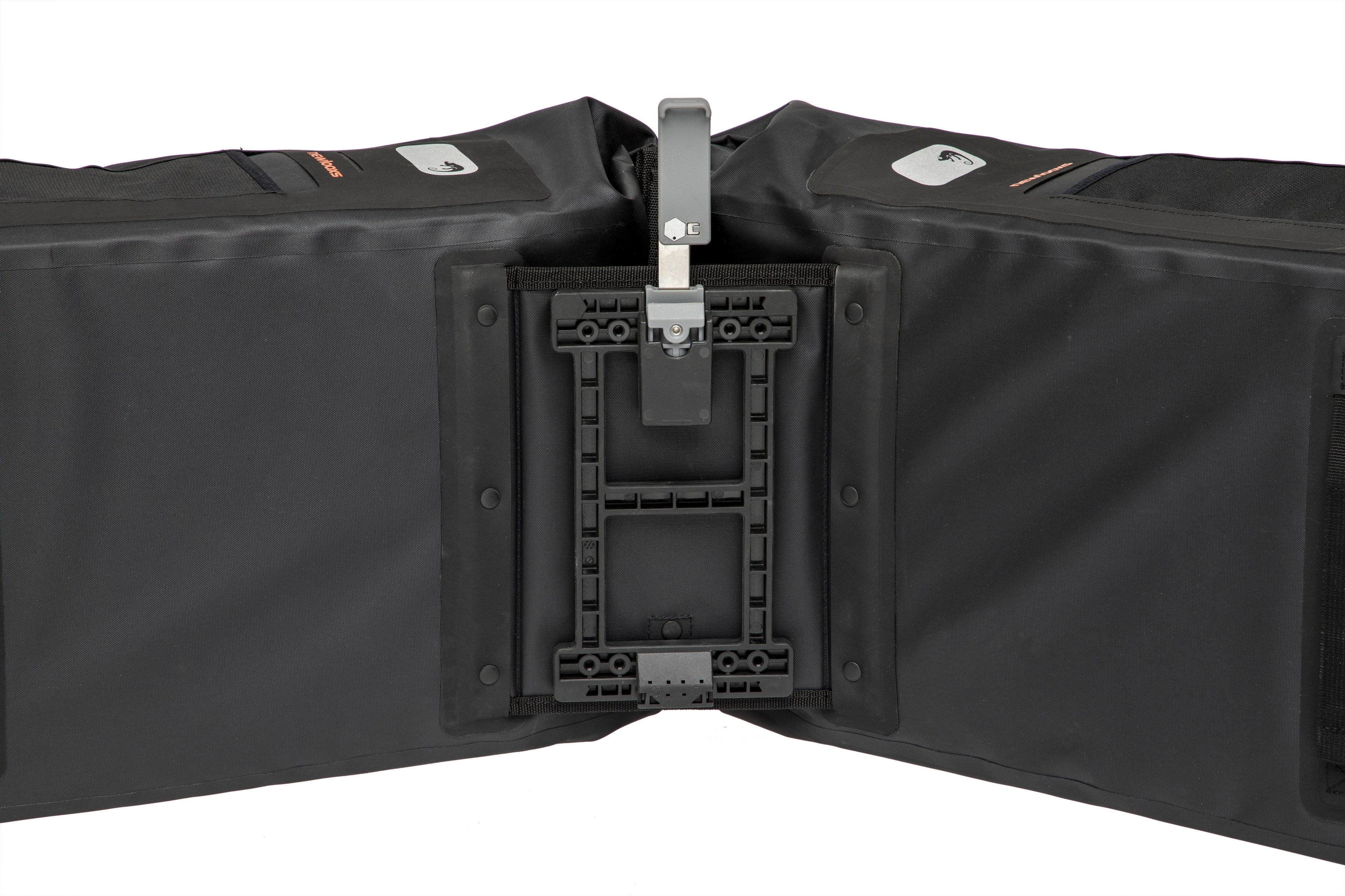 Dubbele fietstas New Looxs Varo Double MIK 40 liter 28 x 43 x 17 cm (x2) - zwart