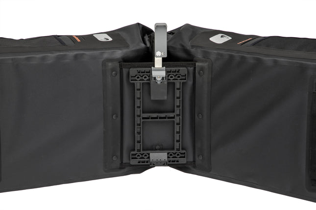 Dubbele fietstas New Looxs Varo Double MIK 40 liter 28 x 43 x 17 cm (x2) - zwart