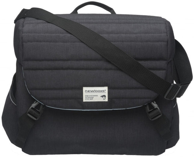 Fietstas New Looxs Mondi Joy Single 18,5 liter 36 x 32 x 16 cm - quilted black