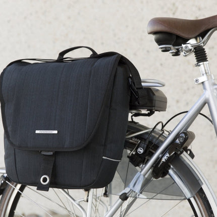 Fietstas New Looxs Avero Single 12.5 liter 32 x 33 x 13 cm - zwart