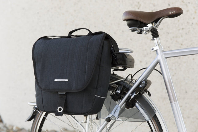 Fietstas New Looxs Avero Single 12.5 liter 32 x 33 x 13 cm - zwart