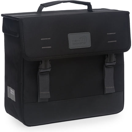 Fietstas New Looxs Origin Single 17 liter 35 x 33 x 15 cm  - zwart