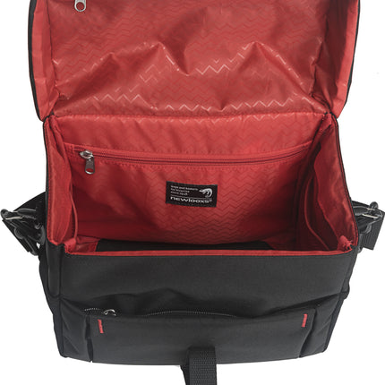 Stuurtas New Looxs Vigo Handlebar bag Klickfix 8,5 liter 26 x 15 x 22 cm - zwart - afbeelding 2