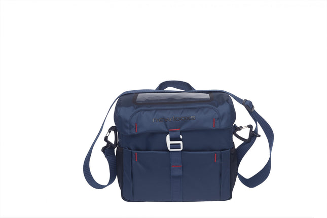 Stuurtas New Looxs Vigo Handlebar bag Klickfix 8,5 liter26 x 15 x 22 cm - blauw