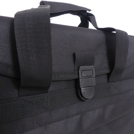 Fietstas Edge Basic Shopper 20 liter 37 x 34 x 13 cm - zwart