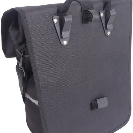 Fietstas Edge Traveller 18 liter 48 x 30 x 15 cm - zwart