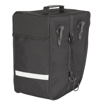 Sacoche vélo latérale M-Wave Amsterdam - 18 litres - noir