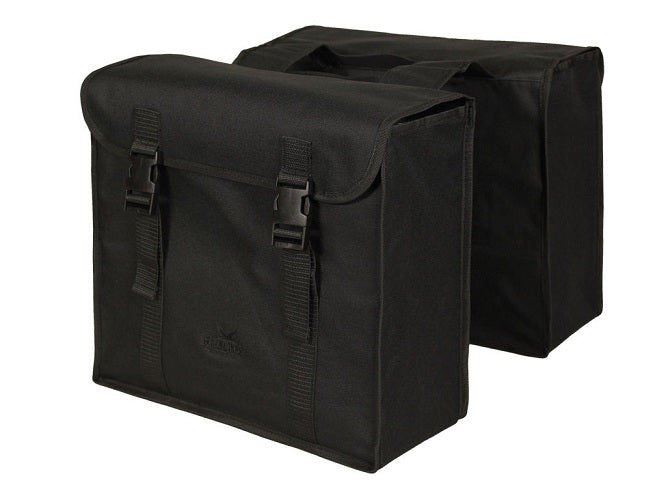 Dubbele fietstas Greenlands 34 liter 37 x 33 x 14cm (2x)  - zwart / zwart