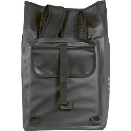 100% Waterproof rugzak/fietstas Greenlands 23 liter 31 x 50 x 15 cm - zwart - afbeelding 3
