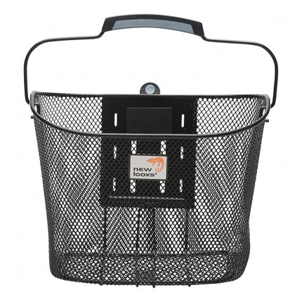 Fietsmand New Looxs Toscane Smartlock 19 liter 34 x 25 x 25 cm - zwart