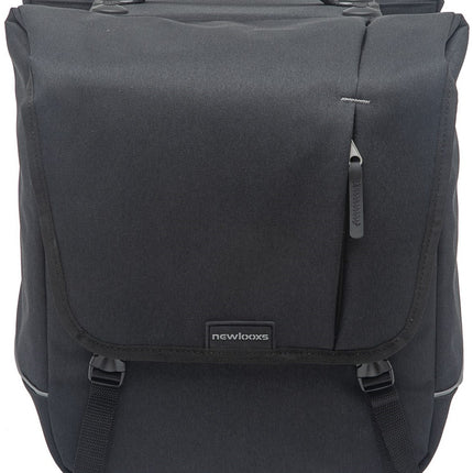 Dubbele fietstas New Looxs Nova Double MIK 32 liter 35 x 35 x 15 cm (2x) - zwart