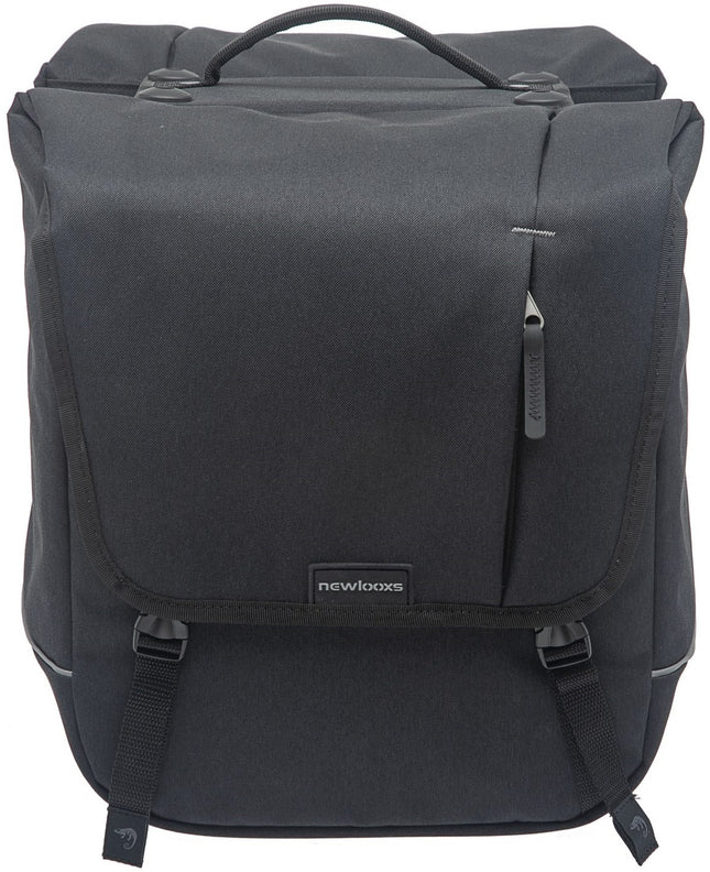 Dubbele fietstas New Looxs Nova Double MIK 32 liter 35 x 35 x 15 cm (2x) - zwart