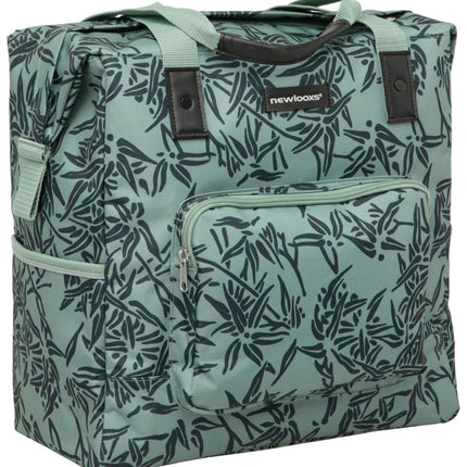 Fietstas New Looxs Camella Bamboo 24,5 liter 36 x 19 x 36 cm - groen