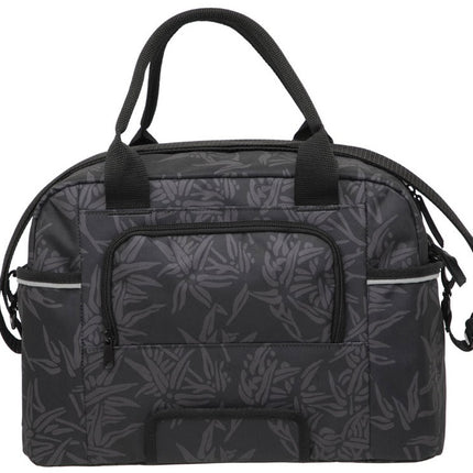 Fietsschoudertas New Looxs Bari Bamboo 13 liter 37 x 18 x 26 cm - zwart