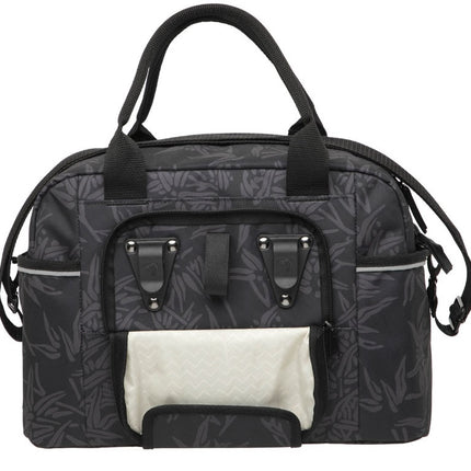 Fietsschoudertas New Looxs Bari Bamboo 13 liter 37 x 18 x 26 cm - zwart
