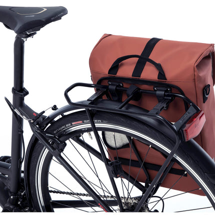 Fietstas New Looxs Odense Single 17,5 liter 32 x 16 x 38 cm - rust - afbeelding 2