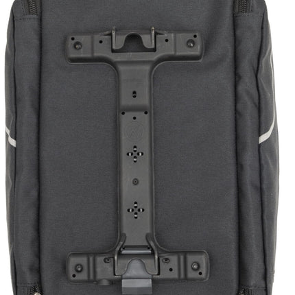Bagagedragertas New Looxs Trunkbag Sports Racktime 2.0 31 liter 34,5 x 24 x 20 cm - zwart/grijs