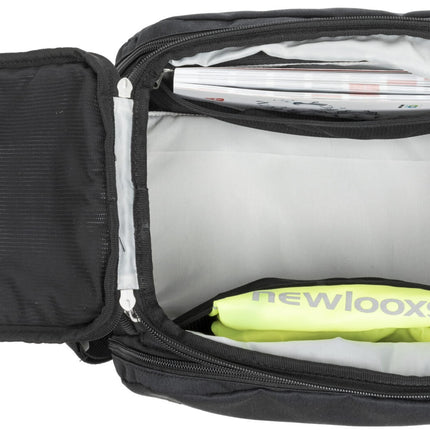 Bagagedragertas New Looxs Trunkbag Sports Racktime 2.0 31 liter 34,5 x 24 x 20 cm - zwart/grijs