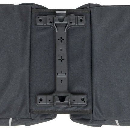 Dubbele fietstas New Looxs Sports Double Racktime 2.0 32 liter - 29 x 16 x 39 cm (x2) - zwart/grijs - afbeelding 3