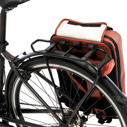 Rugzak New Looxs Nevada 20 liter - 31 x 16 x 45 cm - rust - afbeelding 2